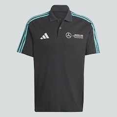 Camisa Polo adidas Mercedes Amg Petronas Fórmula 1 Team Dna - Masculina - Foto 3
