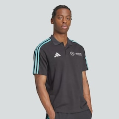 Camisa Polo adidas Mercedes Amg Petronas Fórmula 1 Team Dna - Masculina - Foto 5