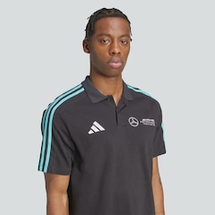 Camisa Polo adidas Mercedes Amg Petronas Fórmula 1 Team Dna - Masculina - Foto 7