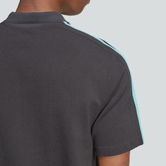 Camisa Polo adidas Mercedes Amg Petronas Fórmula 1 Team Dna - Masculina - Foto 8