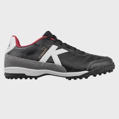 Chuteira Society Kelme Flamenco Couro TF - Adulto - Foto 1