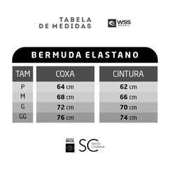 Shorts Praia Elastano Premium WSS Basic Água - Feminino - Foto 4