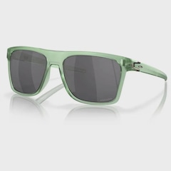 Óculos de Sol Unissex Oakley Leffingwell Matte Trans Jade Prizm Black - Foto 1