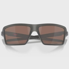 Óculos de Sol Unissex Oakley Cables Matte Smoke Prizm Tungsten - Foto 5