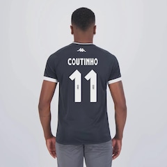 Camisa do Vasco Supporter New 11 Coutinho Kappa - Masculina - Foto 1