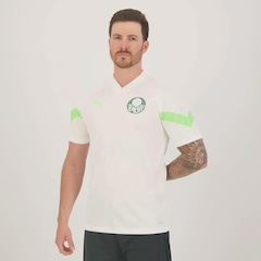 Camisa Puma Palmeiras Treino 2023 Branca 23 R. Veiga - Foto 4