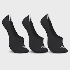 Meia Invisível Olympikus Ultra - 3 Pares - Feminina - Foto 1