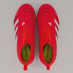 Chuteira Society adidas Predator League Ll - Infantil - Foto 4