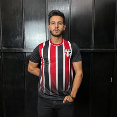 Camisa São Paulo Tricolor Romper Braziline - Masculina - Foto 3