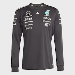 Camiseta Manga Longa adidas Driver Mercedes AMG Petronas Formula One Team - Masculina - Foto 1