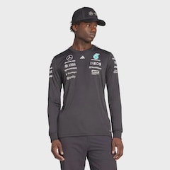 Camiseta Manga Longa adidas Driver Mercedes AMG Petronas Formula One Team - Masculina - Foto 2