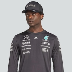 Camiseta Manga Longa adidas Driver Mercedes AMG Petronas Formula One Team - Masculina - Foto 7
