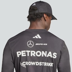 Camiseta Manga Longa adidas Driver Mercedes AMG Petronas Formula One Team - Masculina - Foto 8