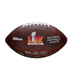 Bola de Futebol Americano Wilson NFL Super Bowl Lix Throwback - Foto 1