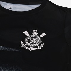 Camiseta do Corinthians 2025 Nike Pré Jogo - Infantil - Foto 3