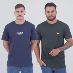 Camiseta Hang Loose - 2 Unidades - Masculina - Foto 1