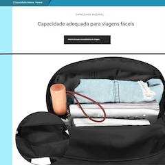 Mochila Gold Sports Dobrável Portátil Feather Montanhismo A Prova de Água - Foto 3
