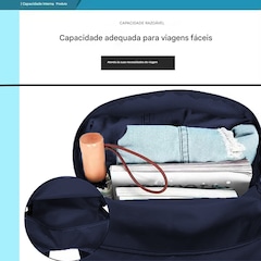 Mochila Gold Sports Dobrável Portátil Feather Montanhismo A Prova de Água - Foto 3