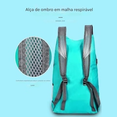 Mochila Gold Sports Dobrável Portátil Feather Montanhismo A Prova de Água - Foto 3