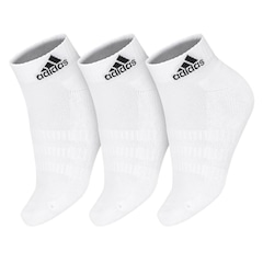 Kit Meias adidas AnklCushioned Sportswear 41 A 43 Pack com 3 Pares - Adulto - Foto 1