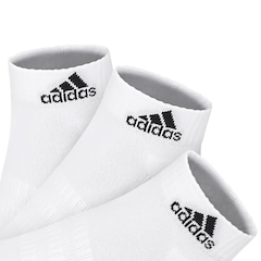 Kit Meias adidas AnklCushioned Sportswear 35 A 37 Pack com 3 Pares - Adulto - Foto 2