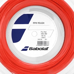 Corda Babolat Rpm Rough 15l 1.35mm Vermelha Rolo com 200 Metros - Foto 2