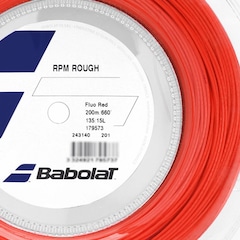 Corda Babolat Rpm Rough 15l 1.35mm Vermelha Rolo com 200 Metros - Foto 3