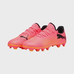 Chuteira de Campo Puma Futur7 Play - Infantil - Foto 4
