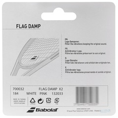 Antivibrador Tênis Babolat Flag Damp X2 com 2 Unidades - Foto 5