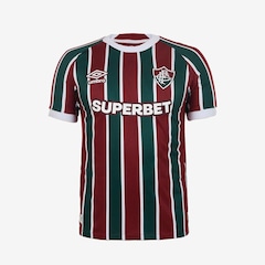 Camisa Umbro Fluminense Of.1 2025 Jogador S/n - Masculina - Foto 1