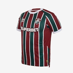 Camisa Umbro Fluminense Of.1 2025 Jogador S/n - Masculina - Foto 2