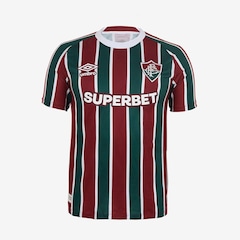Camisa Umbro Fluminense Of.1 2025 - Infantil - Foto 1
