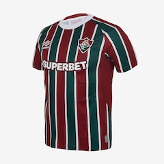Camisa Umbro Fluminense Of.1 2025 - Infantil - Foto 2