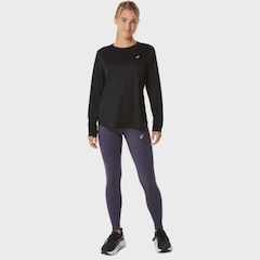 Camiseta Manga Longa Asics Knit - Feminina - Foto 6