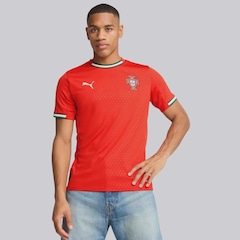 Camisa Portugal I 2025 Puma - Masculina - Foto 1