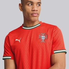 Camisa Portugal I 2025 Puma - Masculina - Foto 2