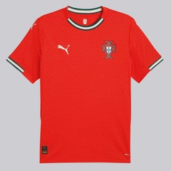 Camisa Portugal I 2025 Puma - Masculina - Foto 4