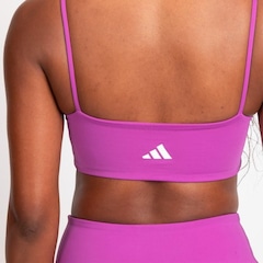 Top adidas Essentials Suporte Leve - Feminino - Foto 4