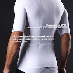 Kit de Camisa de Ciclismo Mauro Ribeiro Fiber 2.0 Slim + Meia - Masculina - Foto 4