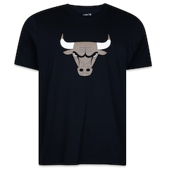 Camiseta New Era Regular NBA Chicago Bulls Core - Masculina - Foto 1