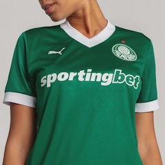 Camisa do Palmeiras I 2025 Puma Jogador - Feminina - Foto 3