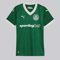 Camisa do Palmeiras I 2025 Puma Jogador - Feminina - Foto 6