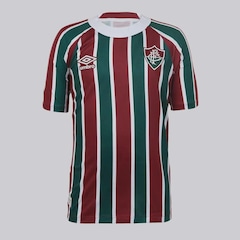 Camisa do Fluminense I 2025 Umbro - Infantil - Foto 1