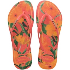Chinelo Havaianas Slim Tropical - Feminino - Foto 1