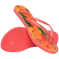 Chinelo Havaianas Slim Tropical - Feminino - Foto 4