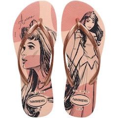 Chinelo Havaianas Slim Princesas - Infantil - Foto 1