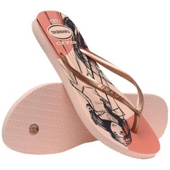 Chinelo Havaianas Slim Princesas - Infantil - Foto 4