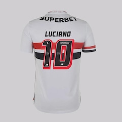 Camisa New Balance São Paulo I 2025 10 Luciano - Masculina - Foto 1
