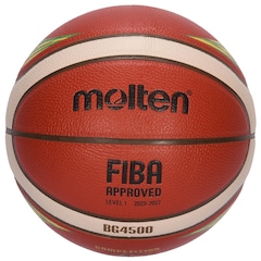 Bola De Basquete Molten Bg4500 Cbb Oficial T7 Basketball Fiba Approved - Foto 4