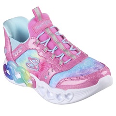 Tênis Skechers Infinite Heart Light - Infantil - Foto 2